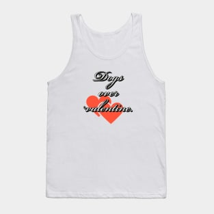 Dogs Over Valentine Tank Top